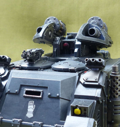 Scorpius Missile Tank painted - Iron Hands - Warhammer 40K #7FI