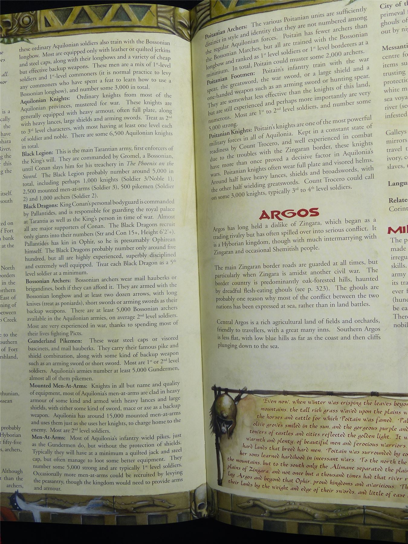 Conan The Roleplaying Game Rulebook - OGL Roleplaying Hardback #2MB