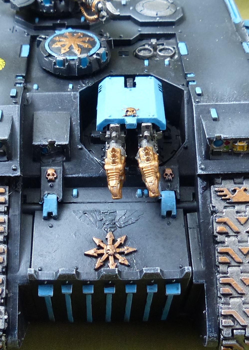 Land Raider painted - Thousand Sons - Warhammer 40K #7F3