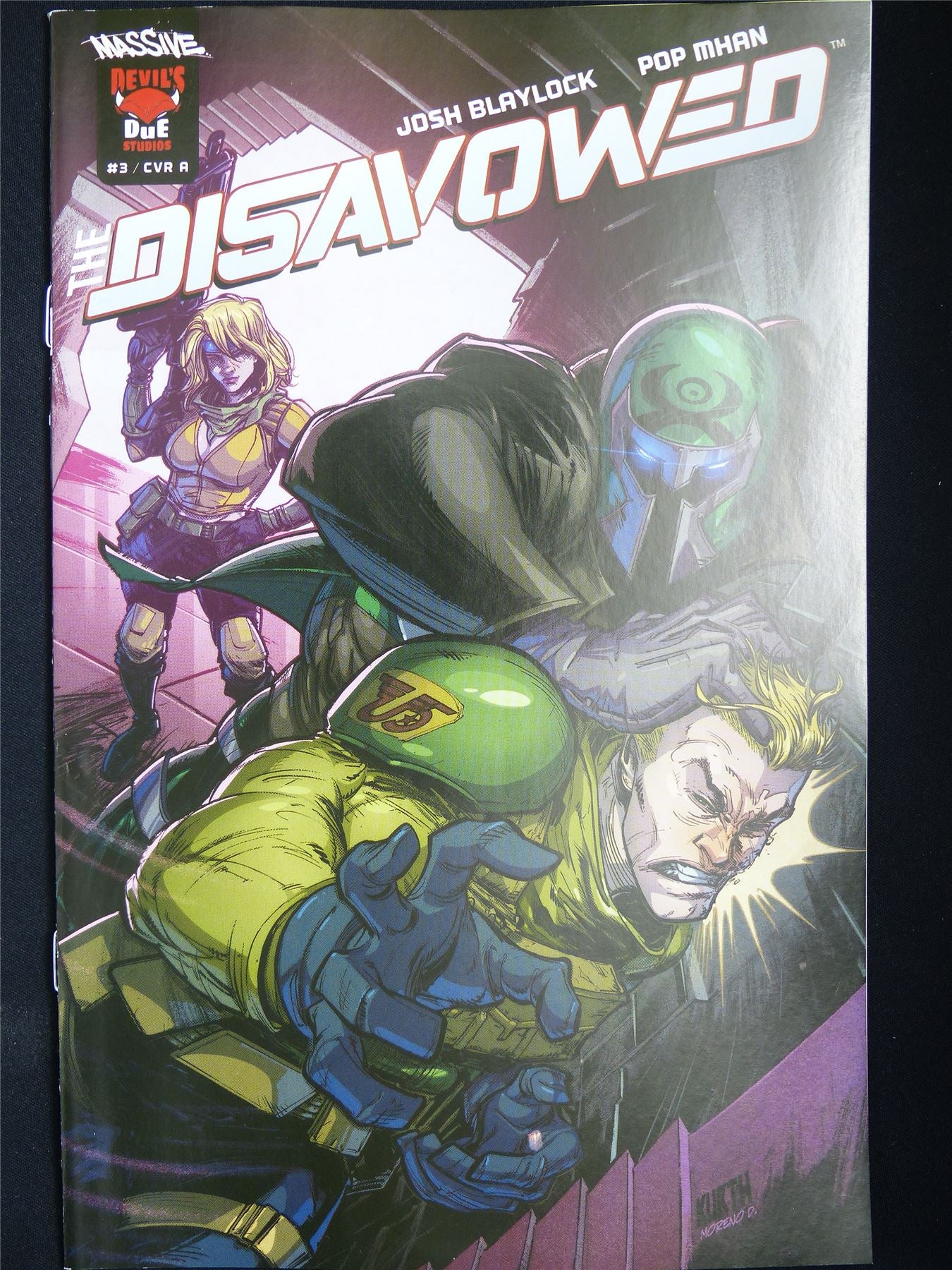 The DISAVOWED #3 Cvr A - B&B Jan 2026 Massive Comic #1DV