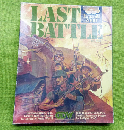 Twilight 2000 GDW Last BattleBox Set #6Y