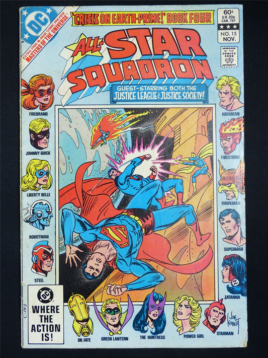 ALL-STAR Squadron #15 - DC Comic #5YK