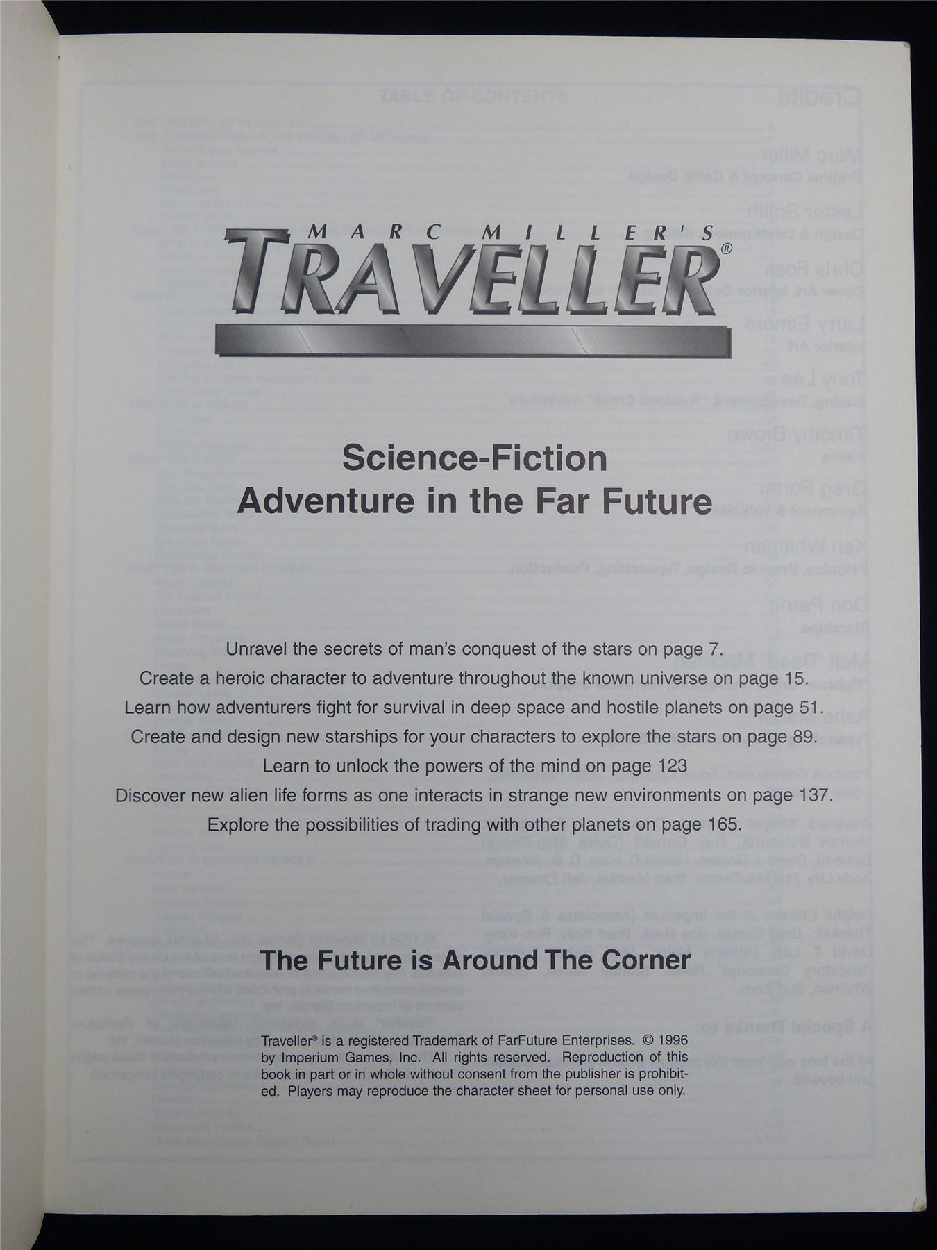 Marc Miller's Traveller - Roleplaying Softback #2RQ