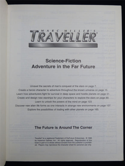 Marc Miller's Traveller - Roleplaying Softback #2RQ
