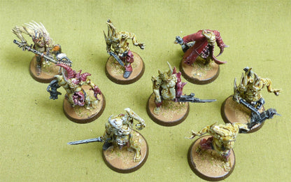 Pox Walkers set of 8 Painted - Death Guard - Warhammer 40K #25A