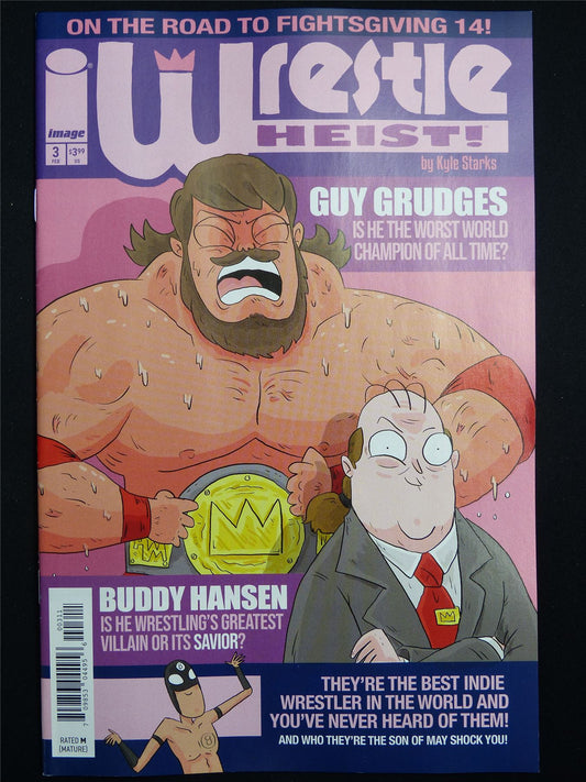 WRESTLE Heist! #3 - B&B Feb 2026 Image Comic #2Y4