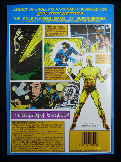 Leagacy of Eagles: Golden Hero Scenarios - Games Workshop Roleplay Booklet #N2