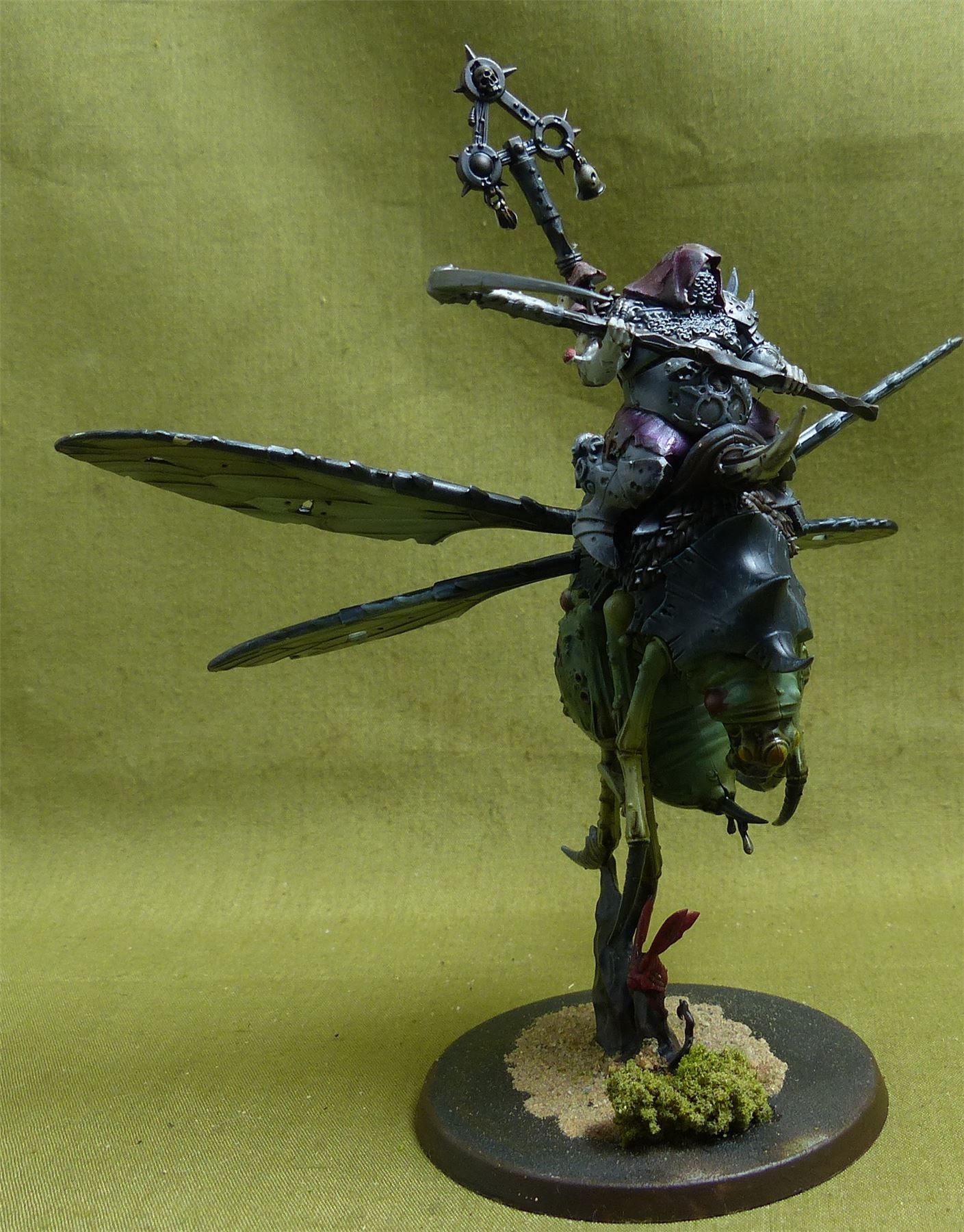 Pusgoyle Blightlord set of 1 painted - Death Guard - Warhammer AoS #42T