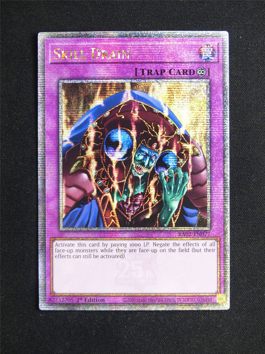 Skill Drain RA02 Quarter Century Rare - 1st ed Yugioh Card #235