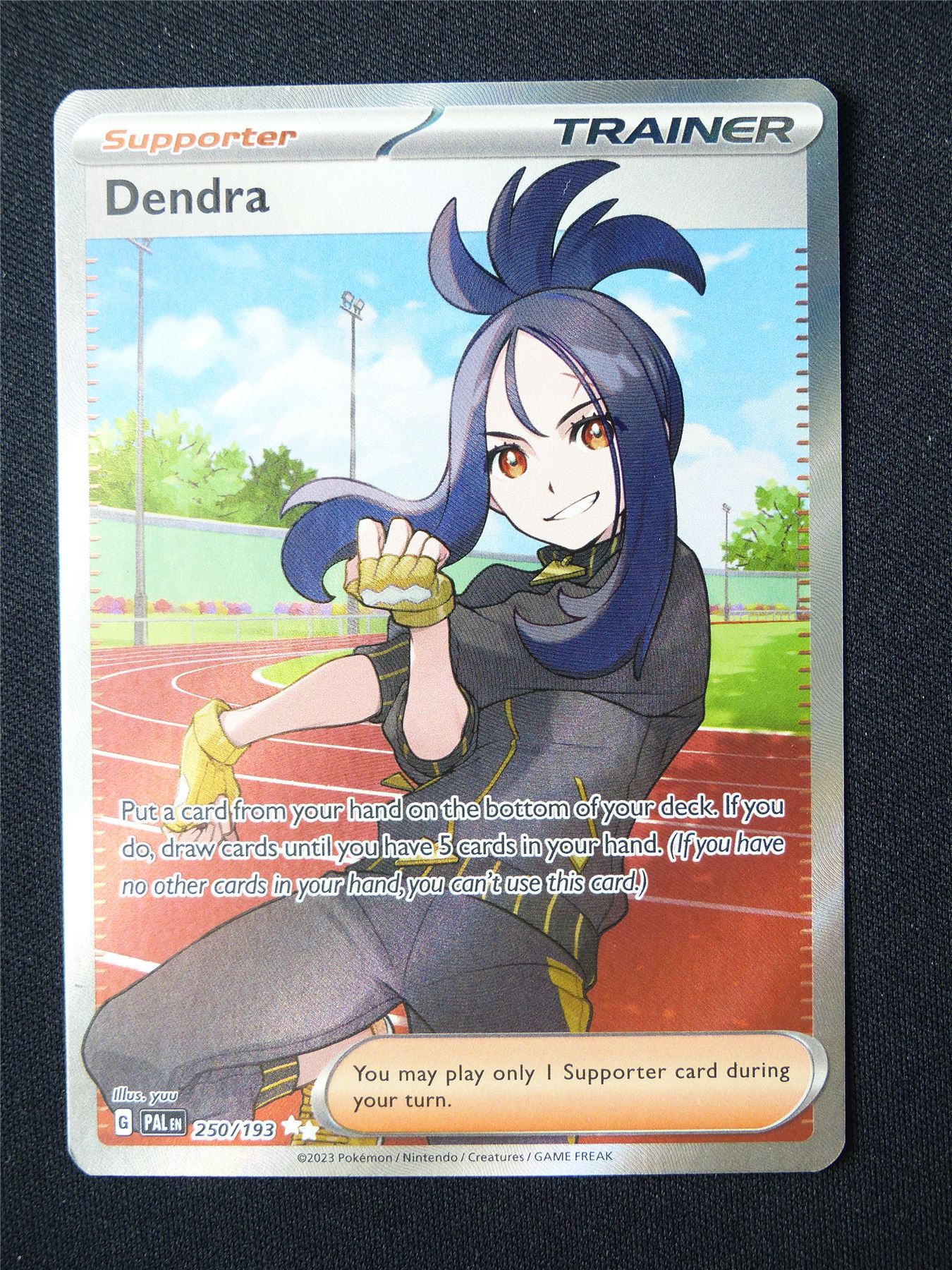 Dendra 250/193 Textured Holo - Pokemon Card #5V1