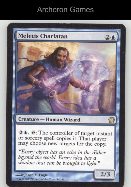 Meletis Charlatan 54 R MTG Card Theros