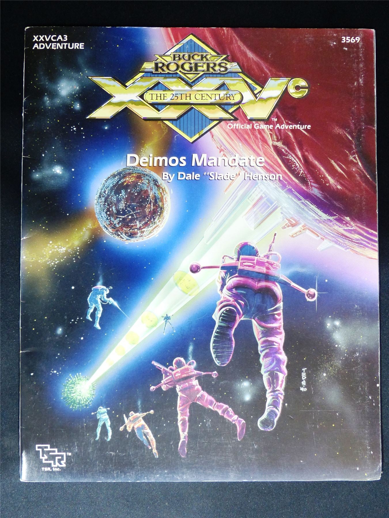 Buck Rogers 25th Century: Deimos Mandate Adventure - TSR Roleplay Softback #2V6