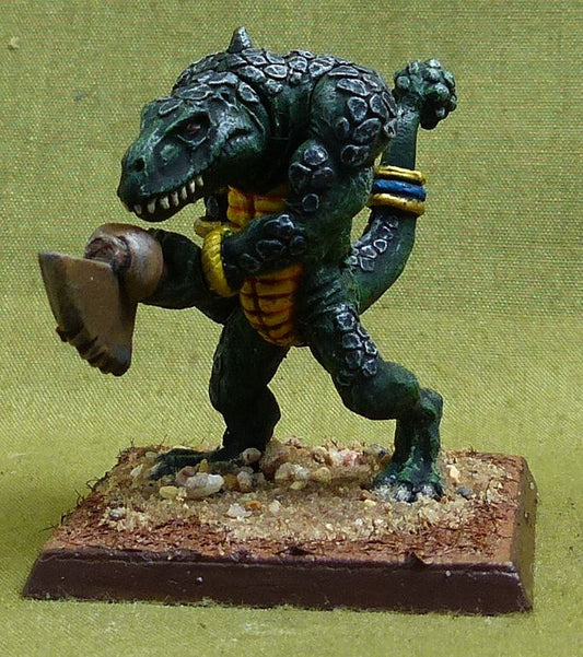Classic Metal Kroxigor painted - Seraphon - Warhammer AoS #2OU