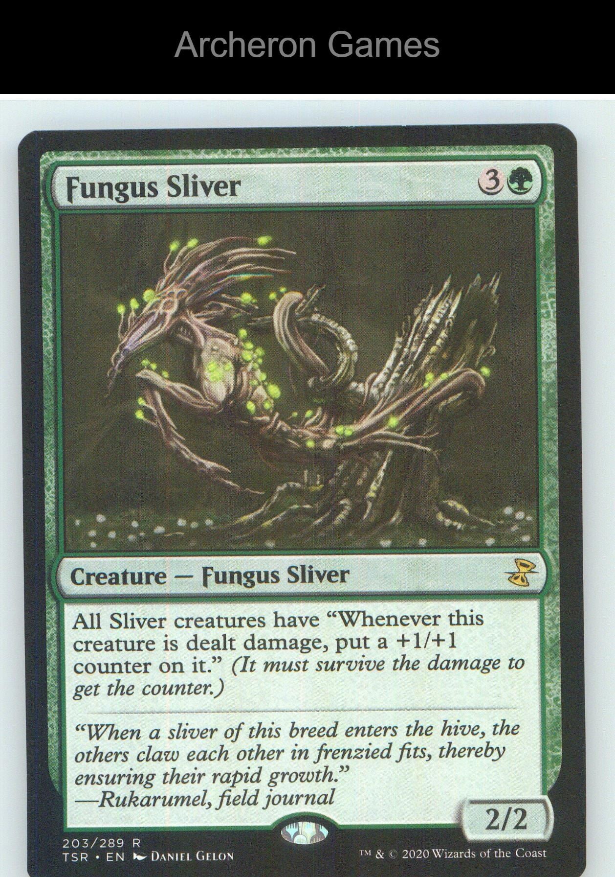 Fungus Sliver TSR 203 R MTG Card NM/EX+