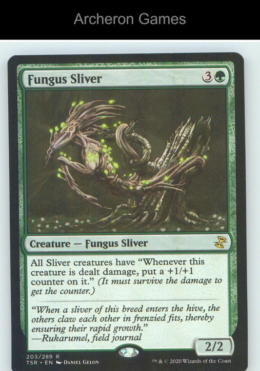 Fungus Sliver TSR 203 R MTG Card NM/EX+