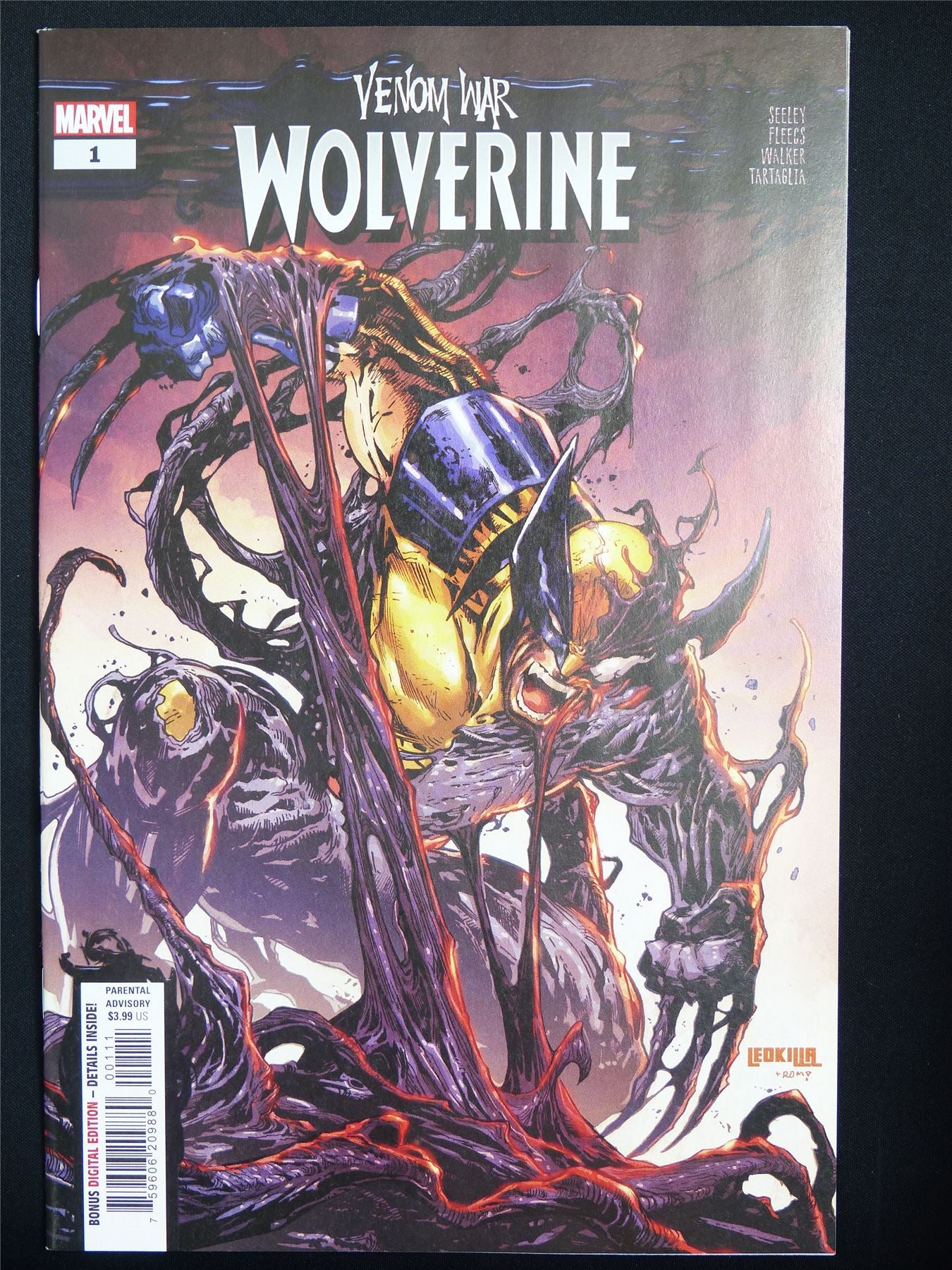 WOLVERINE #1 Venom War - Marvel Comic #2TI