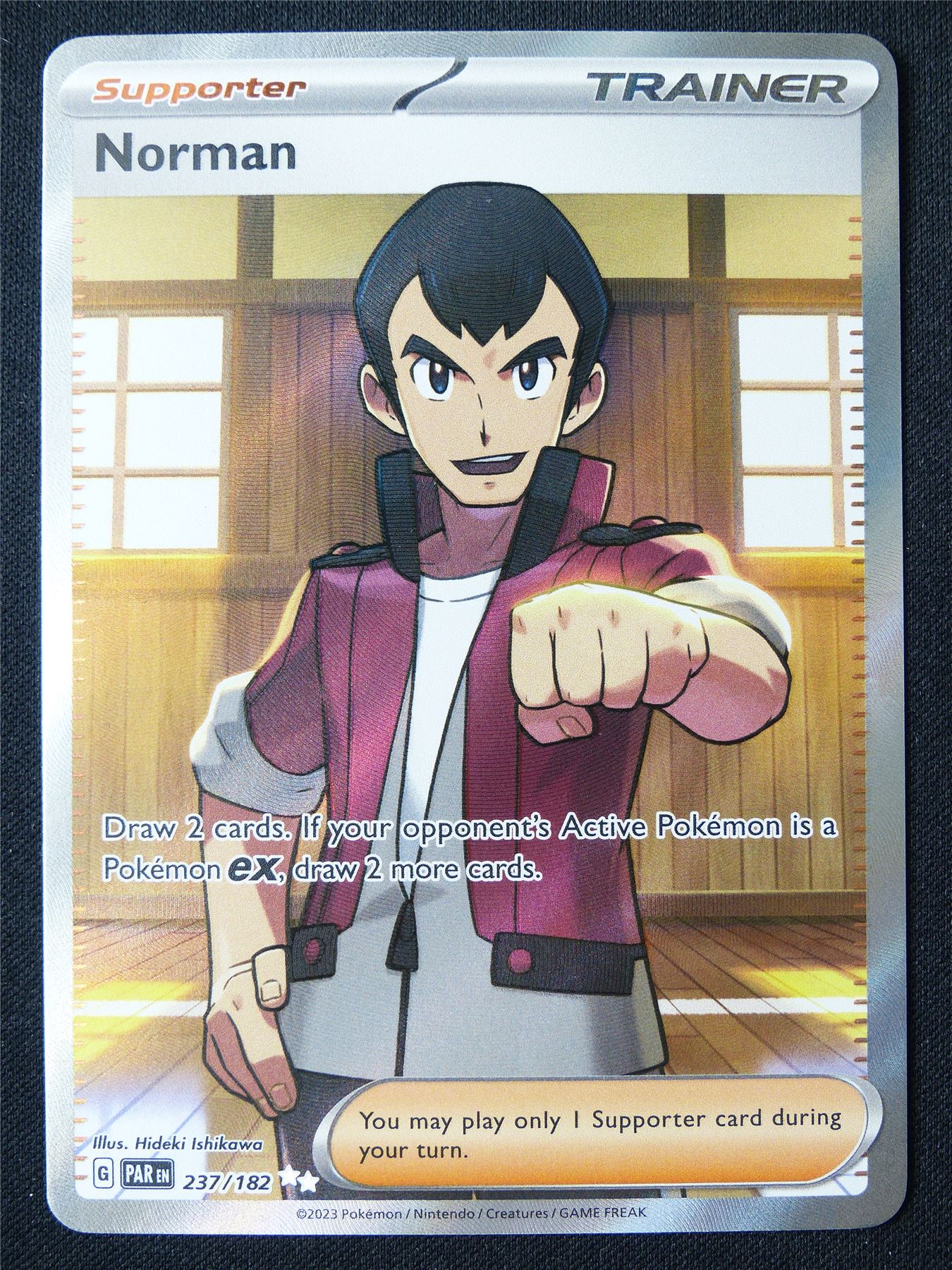 Norman 237/182 Textured Holo - Pokemon Card #1CQ