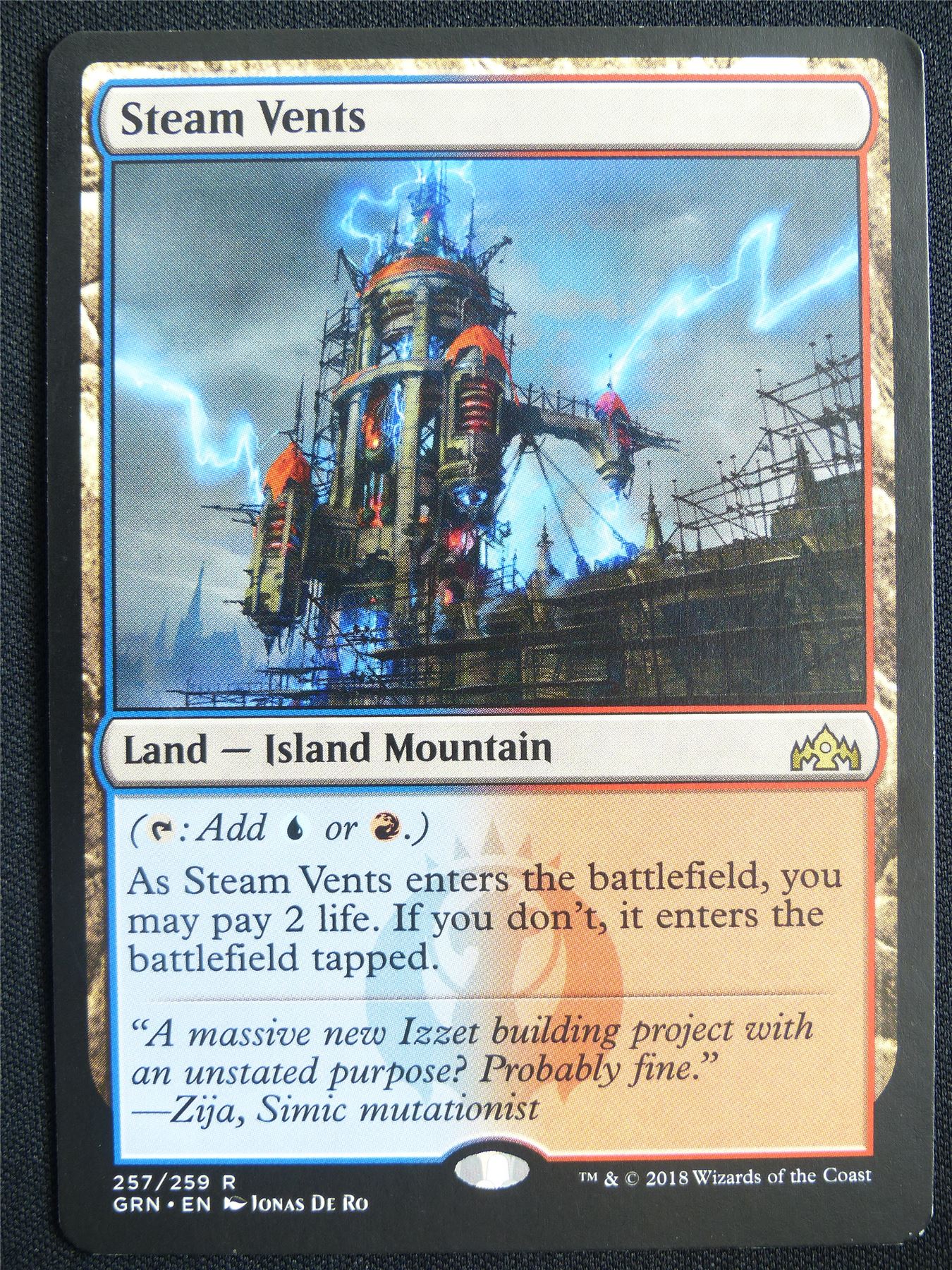 Steam Vents - GRN - Mtg Card #1Z2