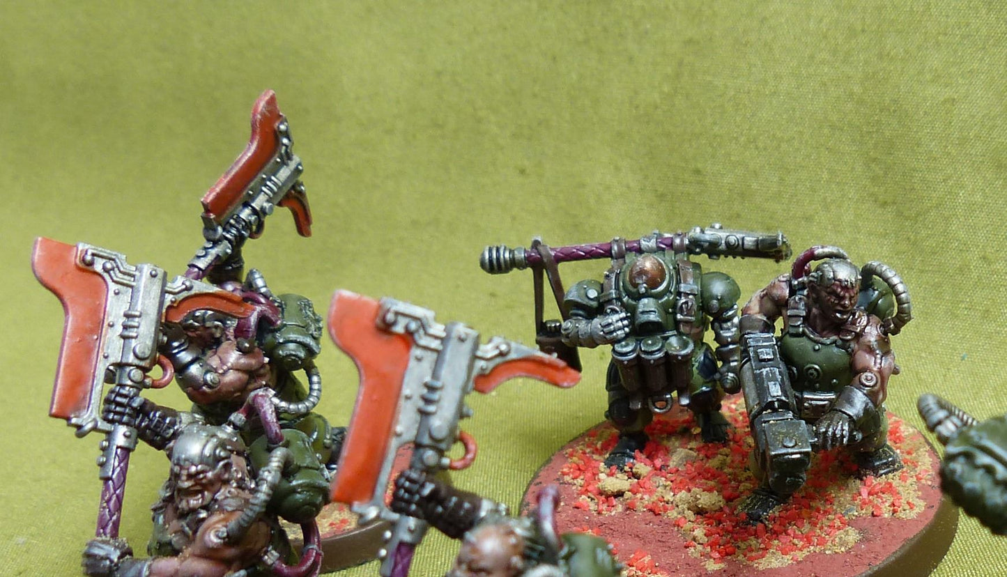 Cthonian Beserks painted - Leagues of Votann - Warhammer 40K #1J4