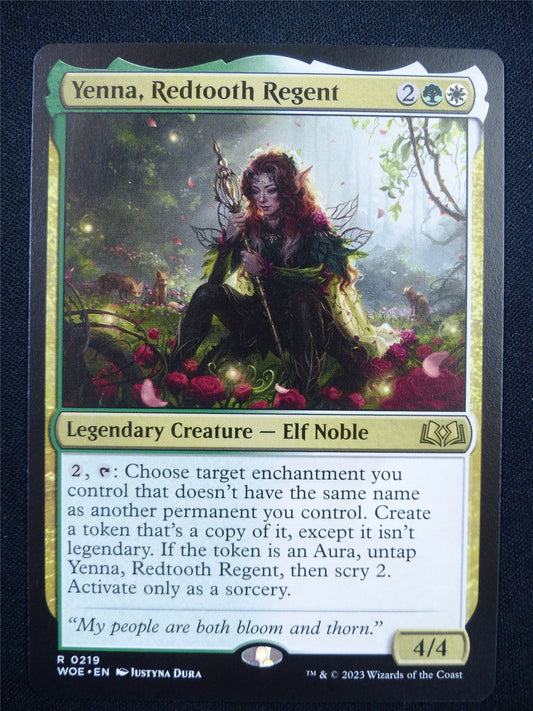 Yenna Redtooth Regent - Mtg Card #KV