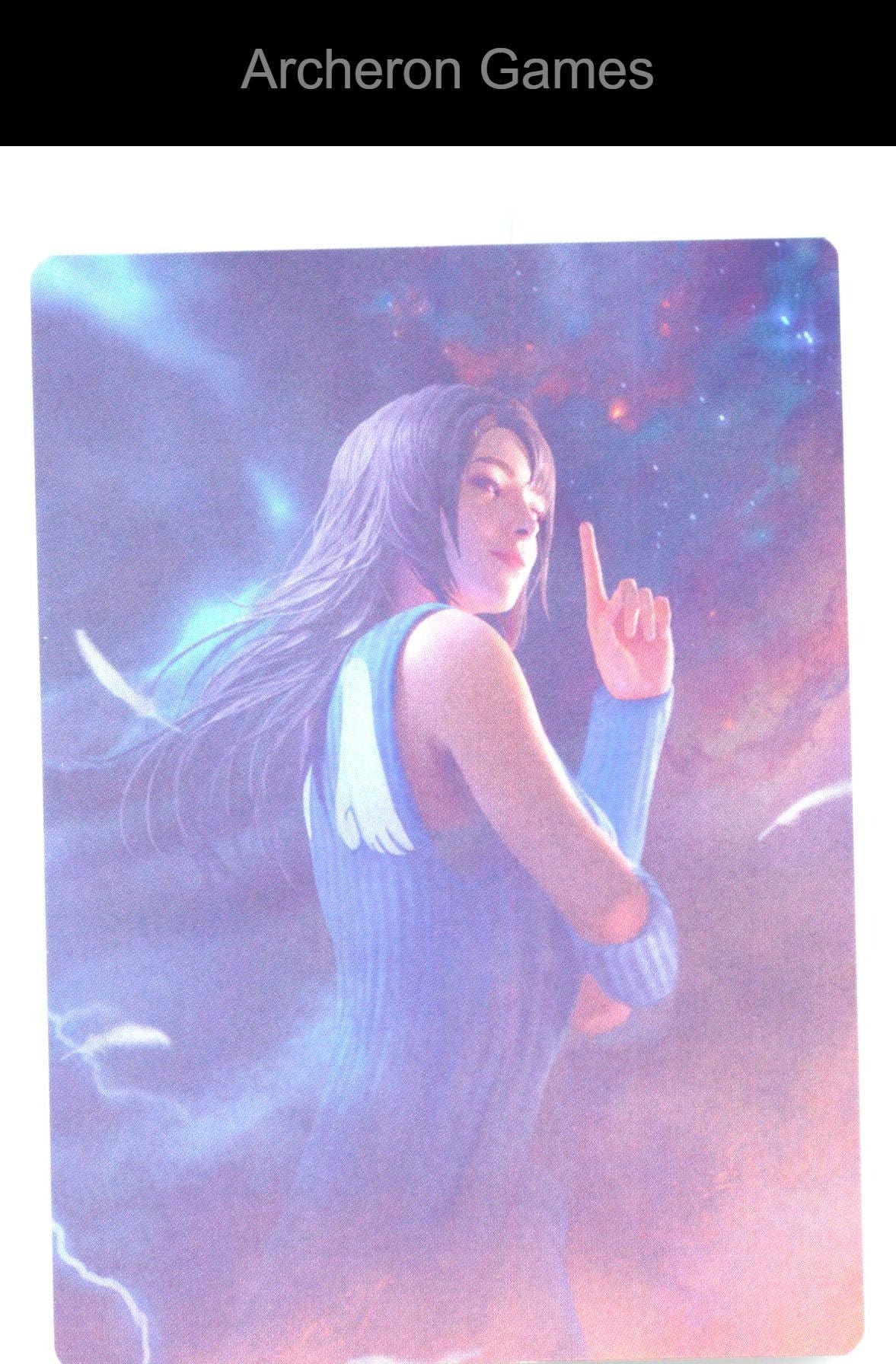 Rinoa, Angel Wing Scene Art Card AFFIN 9 Special MTG Card NM/EX+