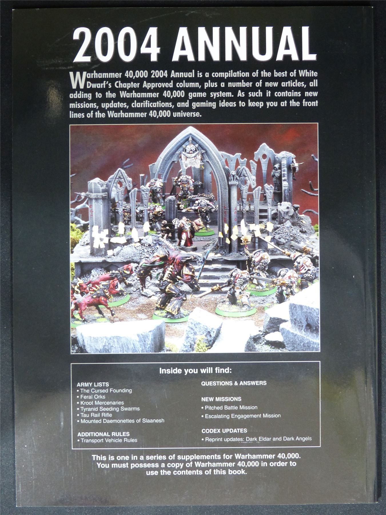 2004 Annual White Dwarf Compilation Softback - Warhammer 40K #1PG