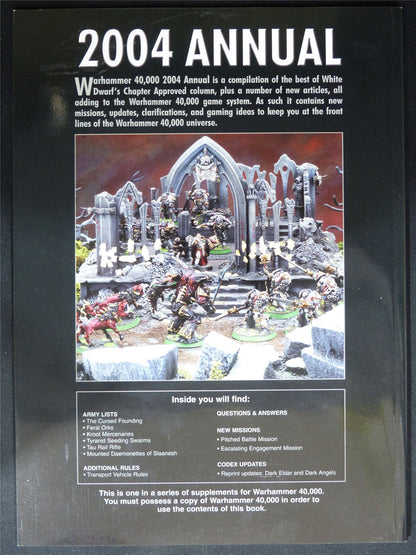 2004 Annual White Dwarf Compilation Softback - Warhammer 40K #1PG