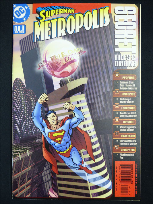 SUPERMAN: Metropolis Secret Files & Origins #1 - DC Comic #3R4
