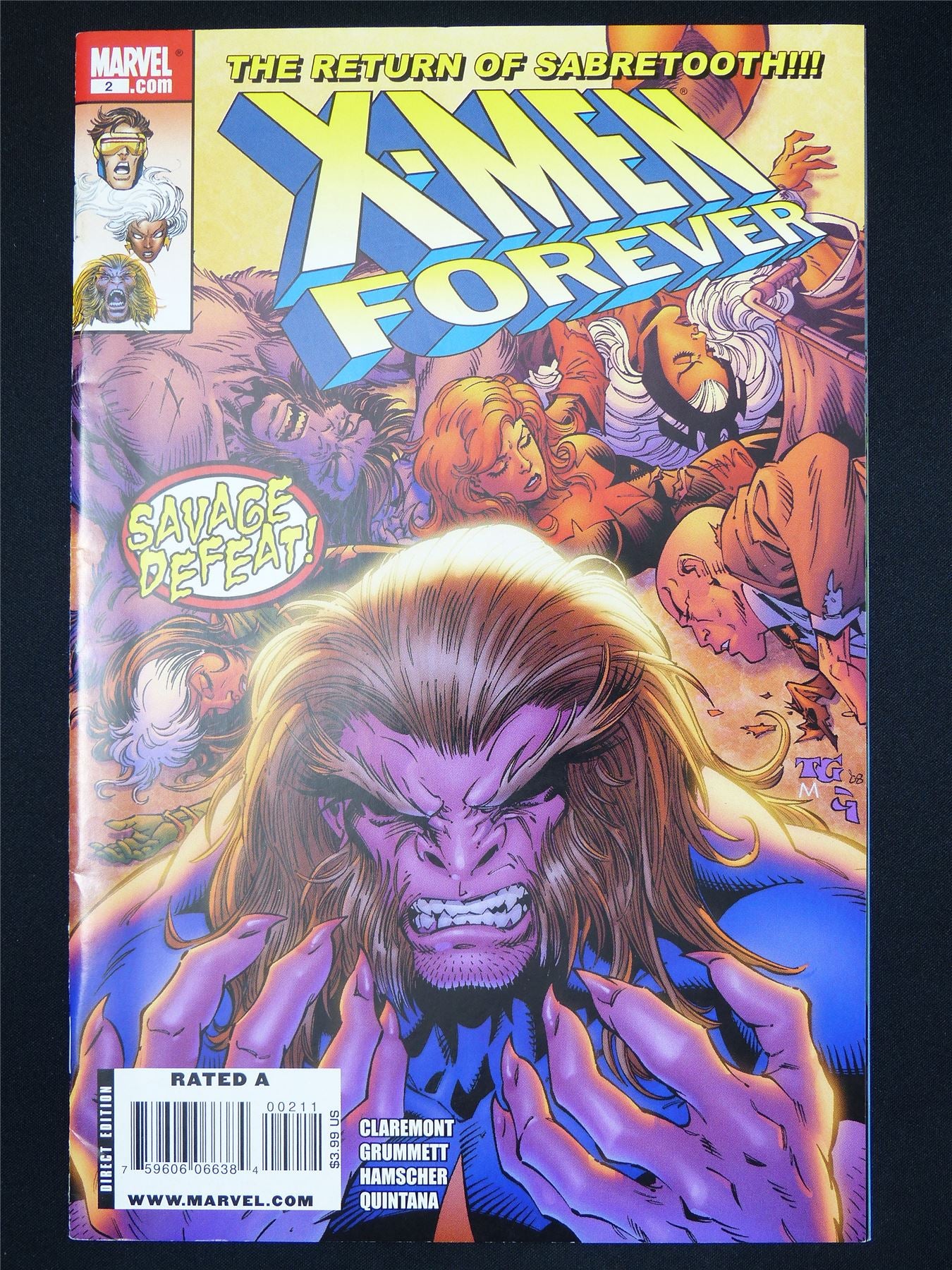 X-MEN Forever #2 - Marvel Comic #43D