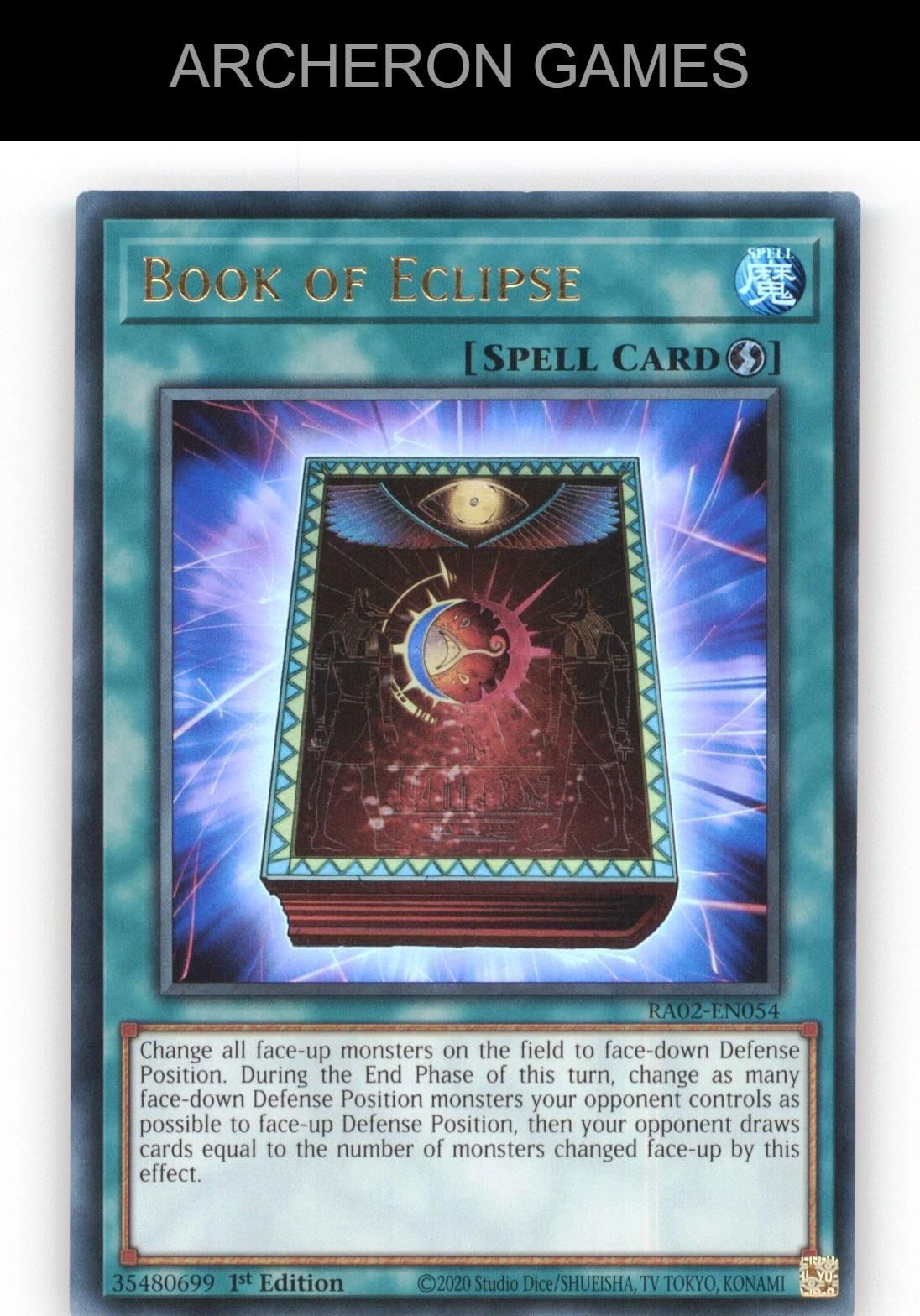 Book of Eclipse Ultra Rare YUGIOH Card