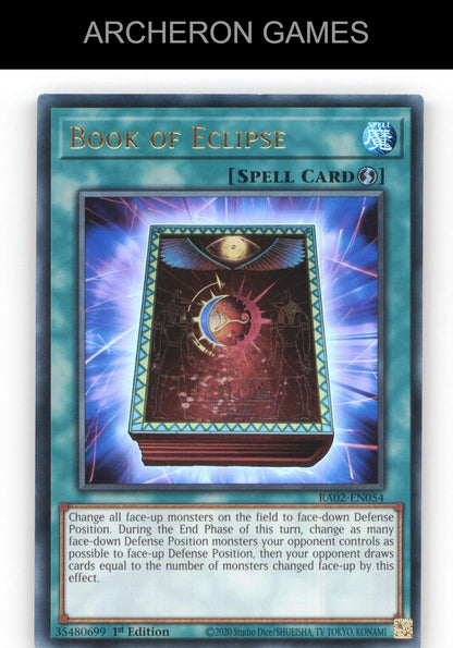 Book of Eclipse Ultra Rare YUGIOH Card
