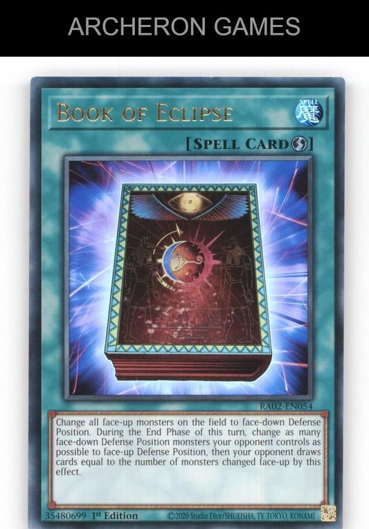 Book of Eclipse Ultra Rare YUGIOH Card