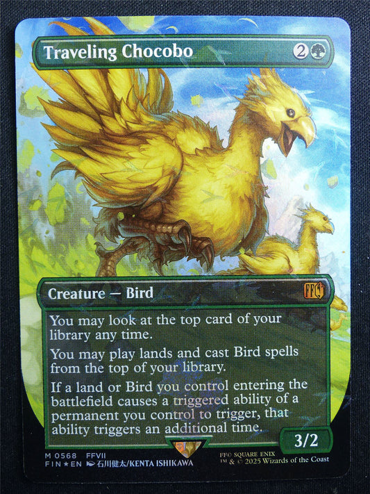 Traveling Chocobo Foil Chocobo Track - FIN - Mtg Card #3EA