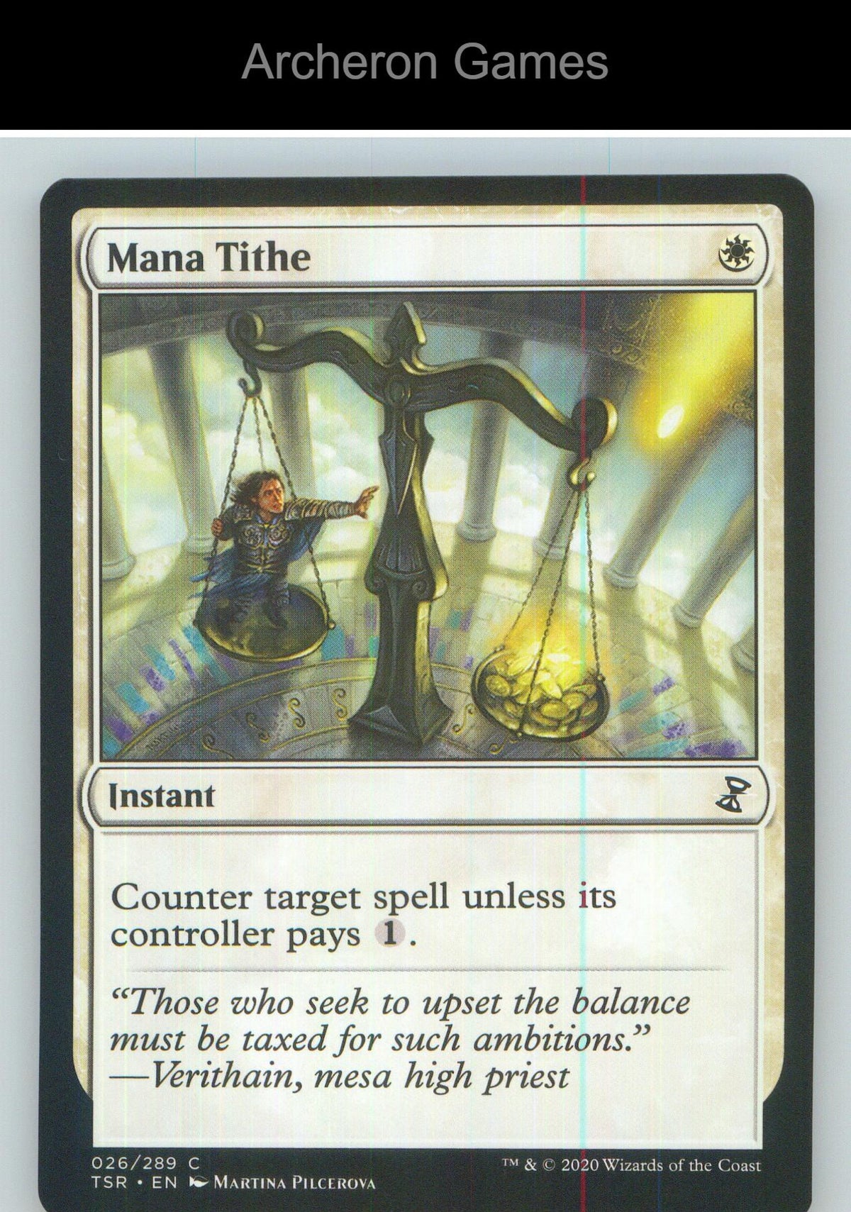 Mana Tithe TSR 26 C MTG Card NM/EX+