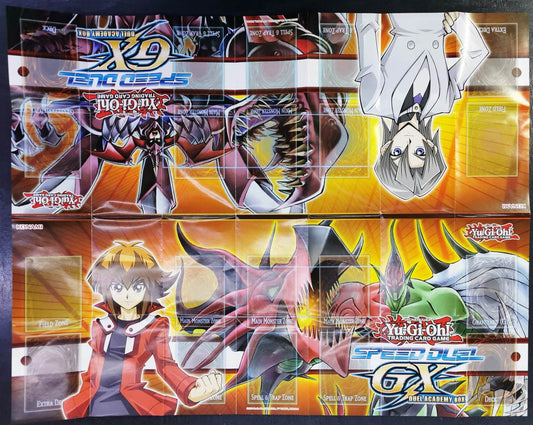 Jaden Yuki & Aster Phoenix Speed Duel - Yugioh Paper Playmat #1HY