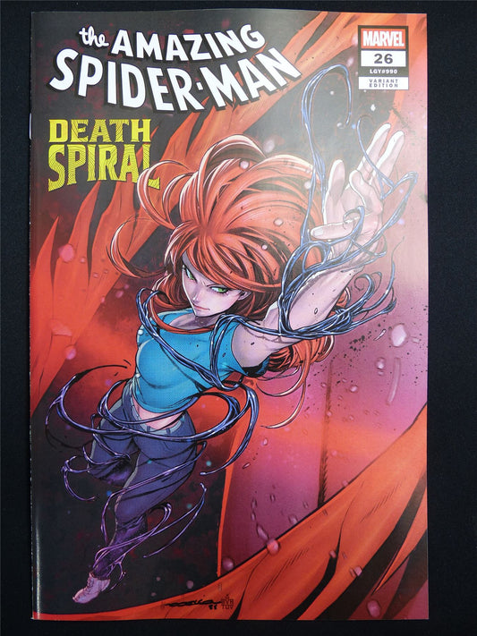The Amazing SPIDER-MAN #26 Death Spiral part 7 Variant Cvr C - Jul 2026 Marvel Comic #48O