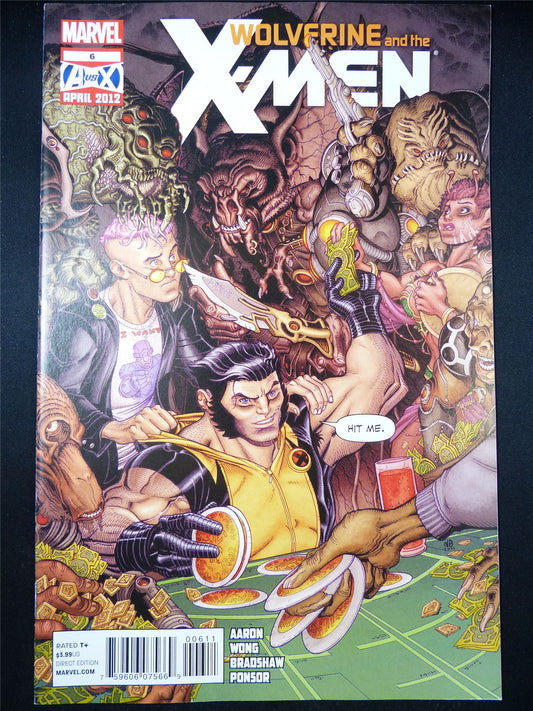 WOLVERINE and the X-Men #6 - Marvel Comic #3BA