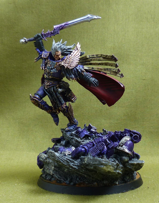 Fulgrim Primarch of the Emperor's Children Legion painted - Emperor's Children - Warhammer HH #41K