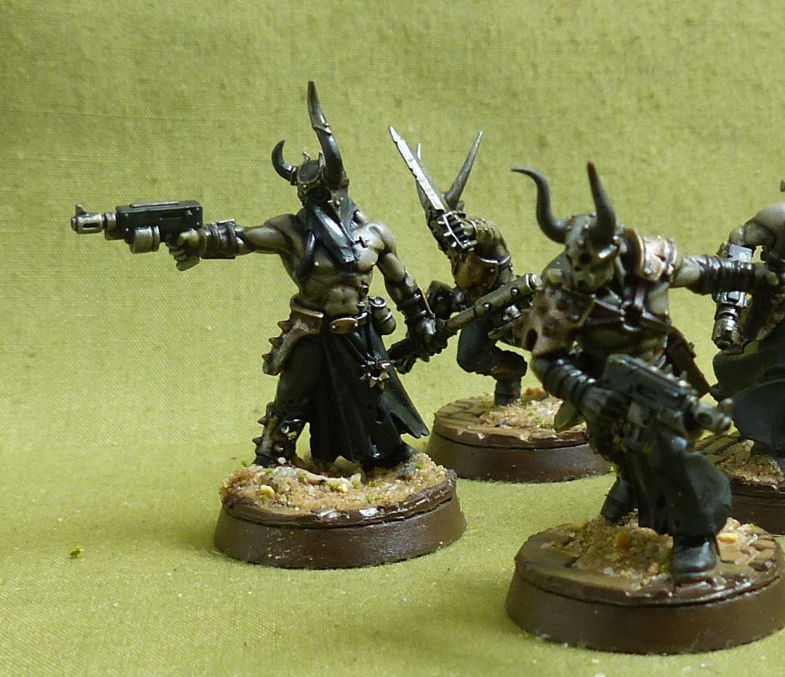 Chaos Cultists painted - Chaos Space Marines - Warhammer 40K #2O4