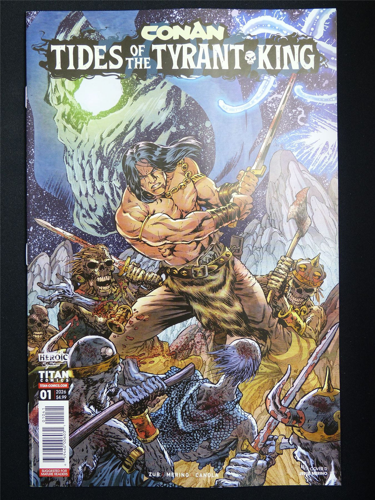 CONAN: Tides of the Tyrant King #1 Cvr D - Oct 2026 Titan Comic #4NL