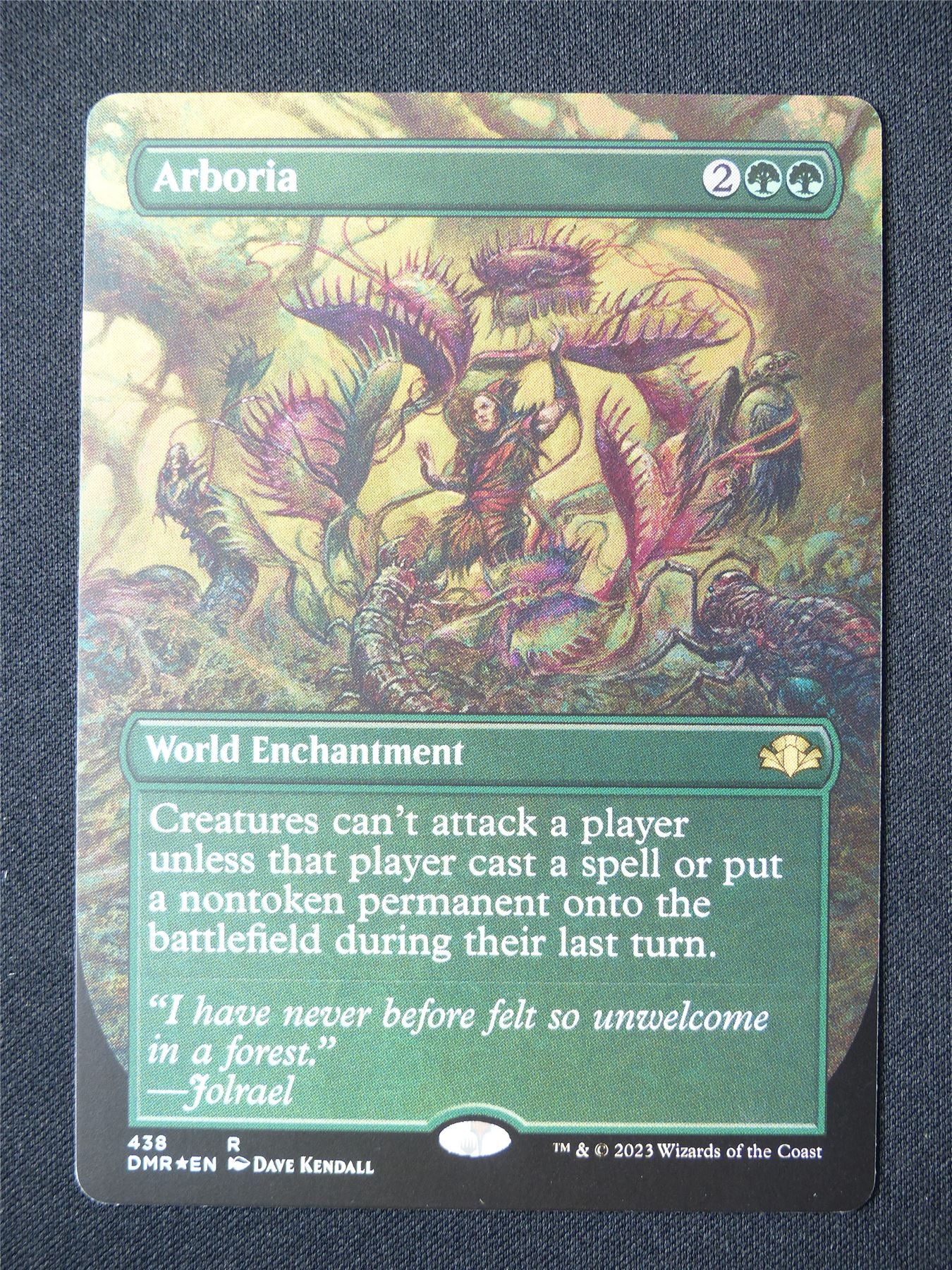 Arboria Borderless Foil - DMR - Mtg Card #3DT