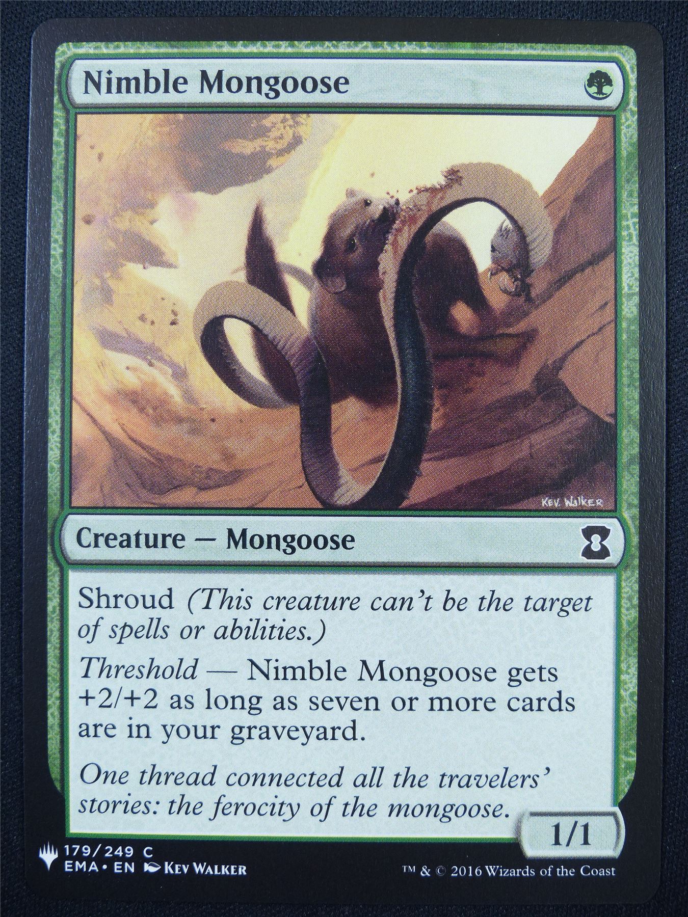 Nimble Mongoose - EMA - Mtg Card #5G0