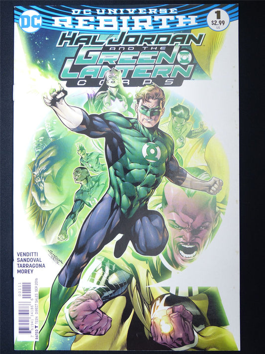 Hal Jordan and the GREEN Lantern Corps #1 Rebirth - DC Comic #684