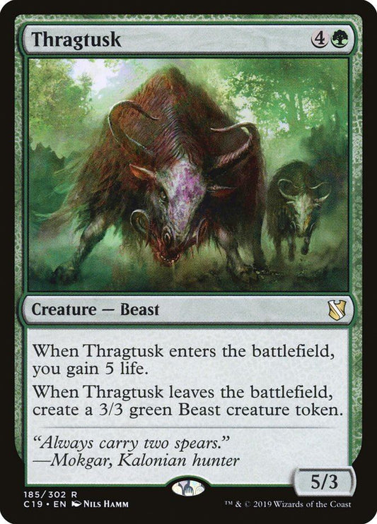 Mtg: C19 : Thragtusk -  - NM