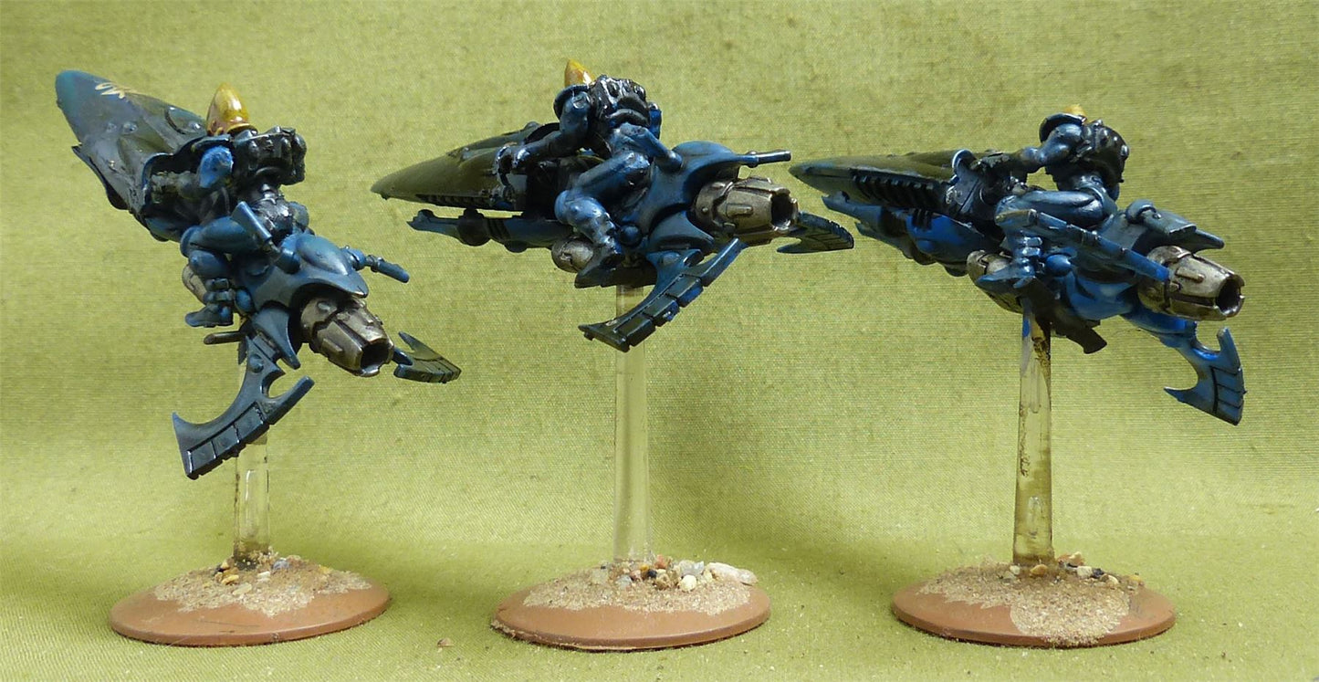 Windriders painted - Aeldari - Warhammer 40K #19H