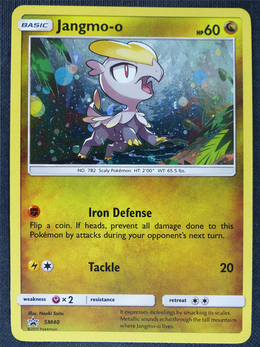 Jangmo-o SM40 Promo Holo - Pokemon Cards #CO