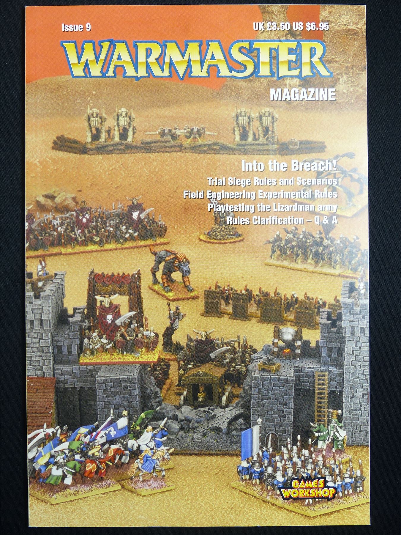 Warmaster #9 Into the Breach! - Games Workshop Magazine #1NA
