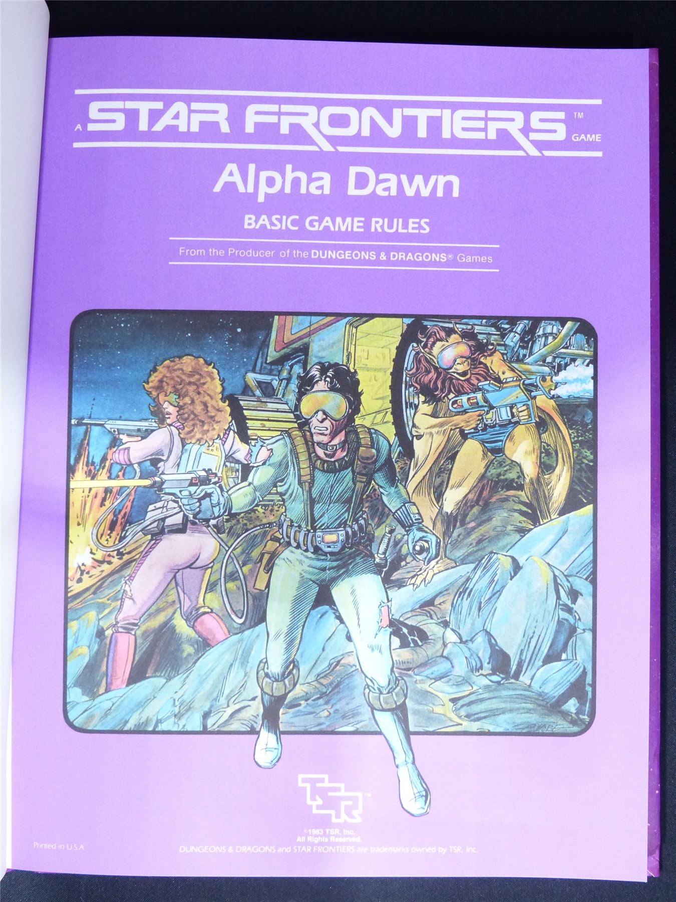 The Original Star Frontiers: Alpha Dawn - TSR Roleplay Hardback #1WM