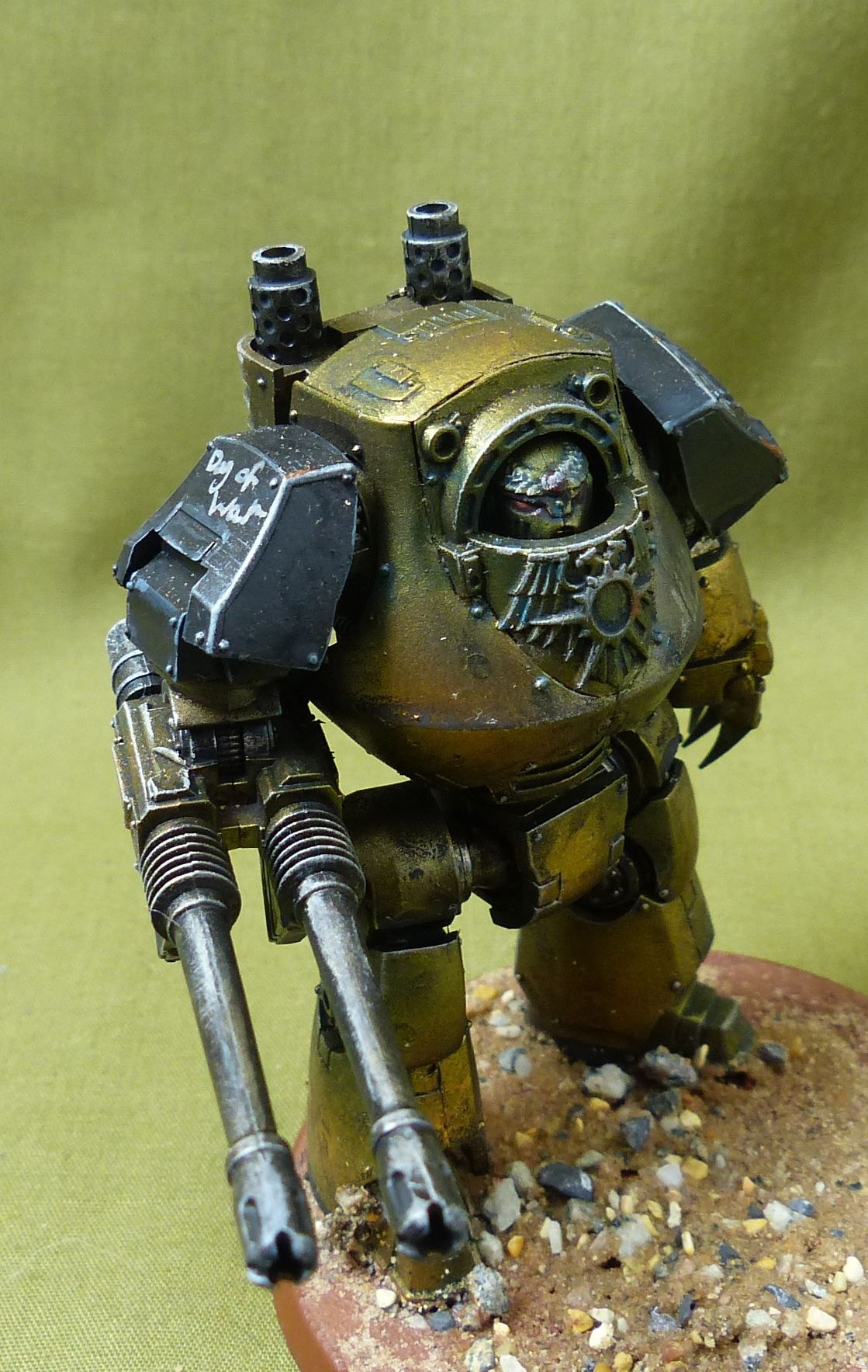 Contemptor Dreadnought painted - Adeptus Astartes - Warhammer Heresy #36F