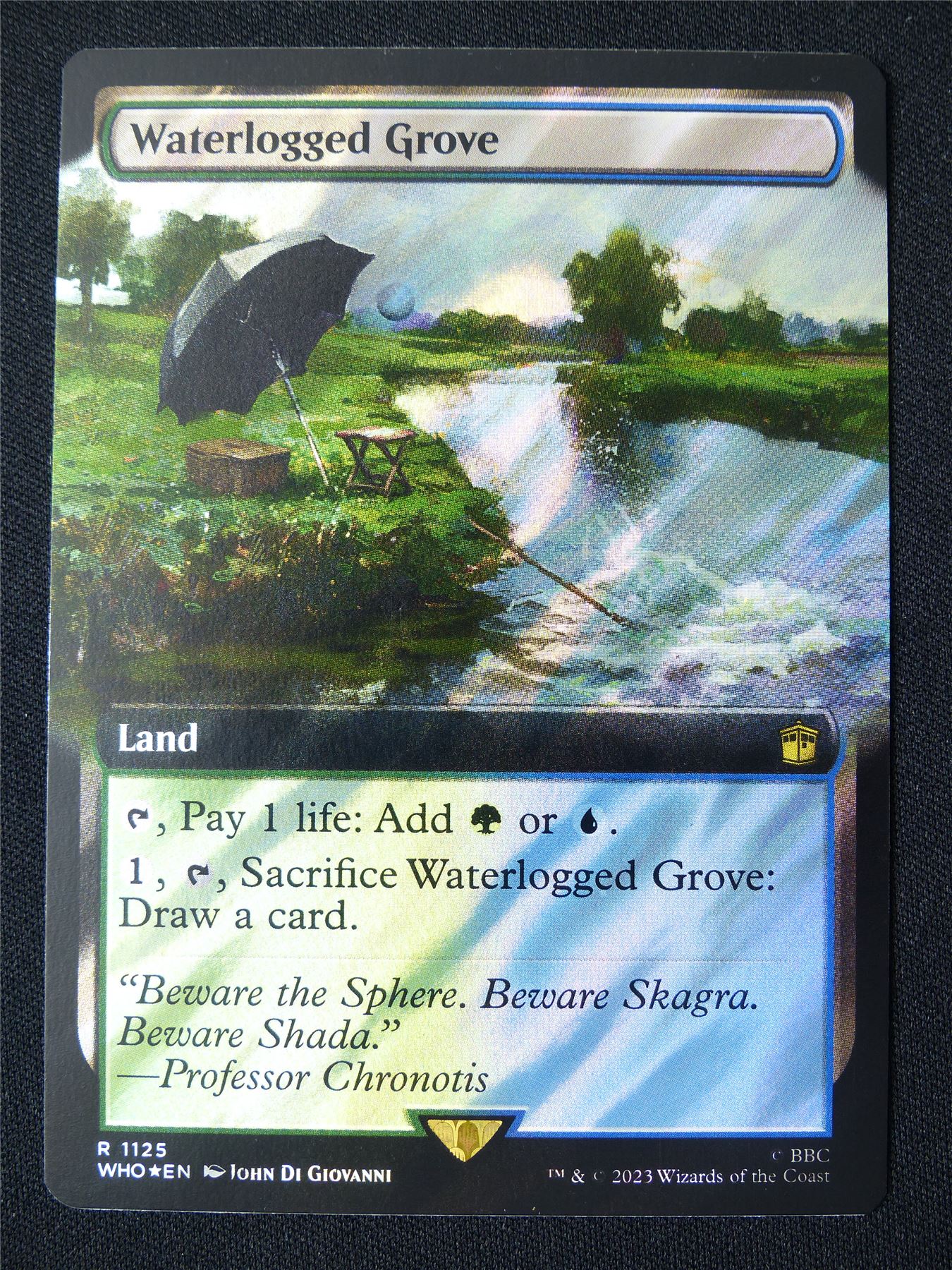 Waterlogged Grove Radiant Foil - WHO - Mtg Card #20L